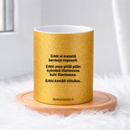 Erkki ei menetä hermoja nopeasti 0011 |  Glittermuki 330ml