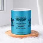 Erkki ja Irmeli aamukahvilla 0007 |  Glittermuki 330ml