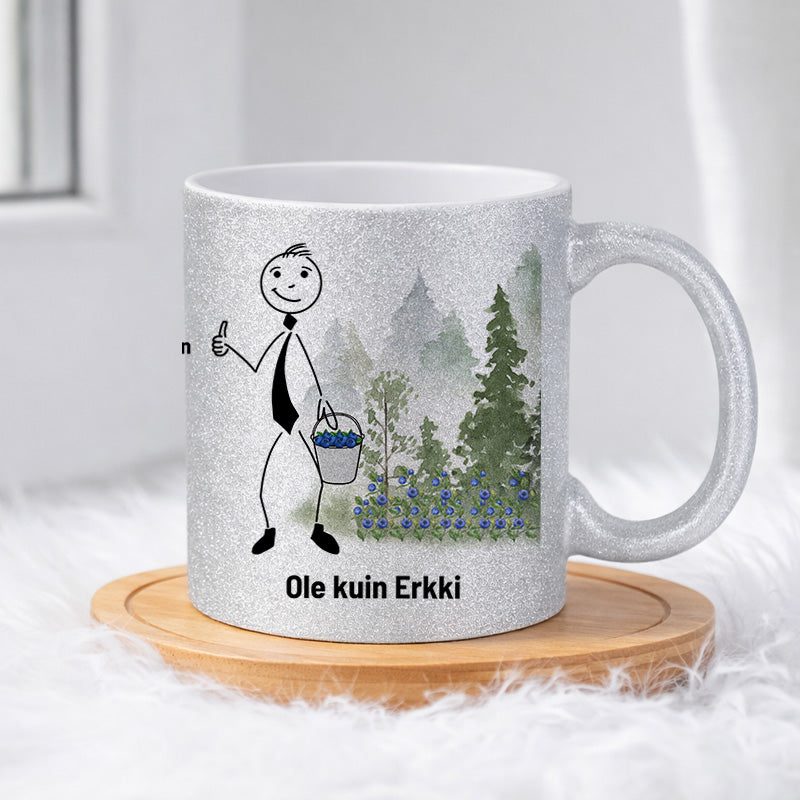 Erkki ei tilaa goji-marjoja kiinasta 0014 |  Glittermuki 330ml