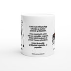 Erkki kutsui ystävät grillijuhliin 0024 | Kahvikuppi 330ml