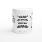 Irmeli on lähdössä autolla töihin 0027 | Kahvikuppi 330ml