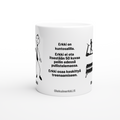 Erkki on kuntosalilla 0031 | Kahvikuppi 330ml