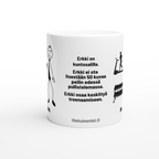 Erkki on kuntosalilla 0031 | Kahvikuppi 330ml