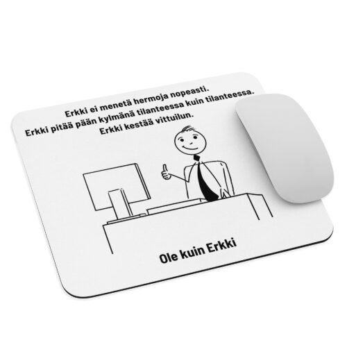 Erkki ei menetä hermoja nopeasti | Hiirimatto