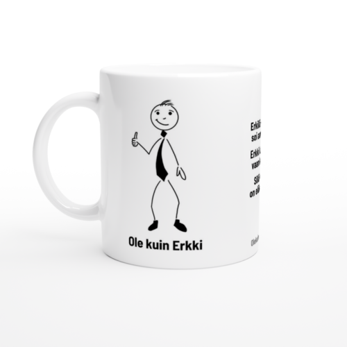 Erkki ja eläke 0051 | Kahvikuppi 330ml