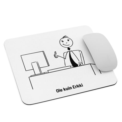 Erkki tietokoneella | Hiirimatto