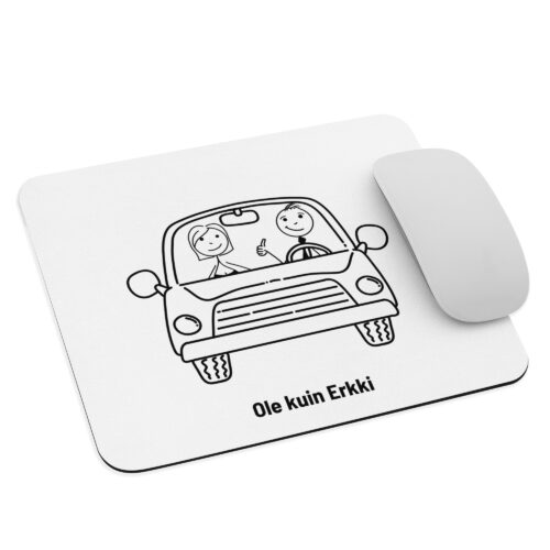 Erkki ja Irmeli autossa | Hiirimatto