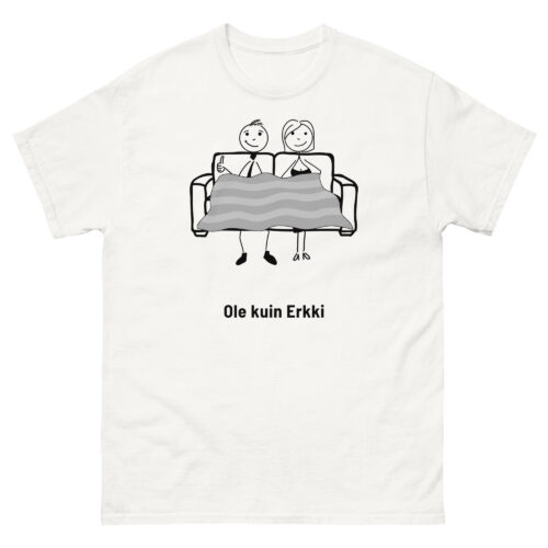 Erkki ja Irmeli sohvalla | T-paita