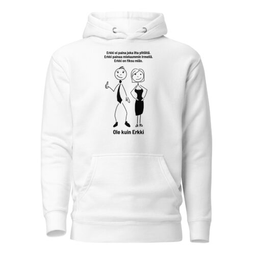 Erkki ei paina joka ilta ylitöitä | Huppari
