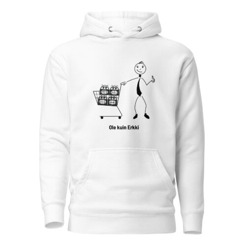 Erkki ja ostoskärryt | Huppari